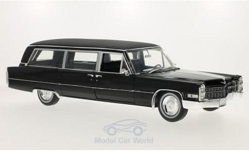 Cadillac S & S 1/18 Greenlight Limousine negro 1966 coche miniatura