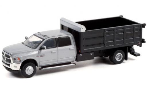 Coche miniatura RAM 3 1/64 Greenlight 500 Dually Landscaper Dump Truck gris 2018 RAM 3 1/64 Greenlight 500 Dually Landscaper Dump Truck gris 2018 coche miniatura