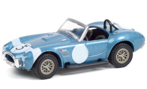 Coche miniatura Shelby Cobra 1/64 Greenlight FIA Bondurant Tribute (CSX2770) metalico azul/blanco 2020 No.3 Shelby Cobra 1/64 Greenlight FIA Bondurant Tribute (CSX2770) metalico azul/blanco 2020 No.3 coche miniatura