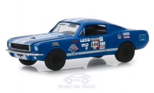 Coche miniatura Shelby GT 350 1/64 Greenlight azul No.356 La Carrera Panamericana 1965 Shelby GT 350 1/64 Greenlight azul No.356 La Carrera Panamericana 1965 coche miniatura