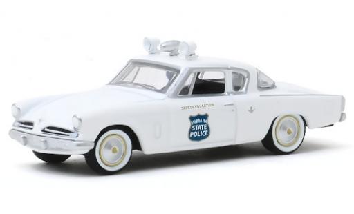 Coche miniatura Studebaker Commander 1/64 Greenlight Coupe Indiana State Police 1953 Studebaker Commander 1/64 Greenlight Coupe Indiana State Police 1953 coche miniatura