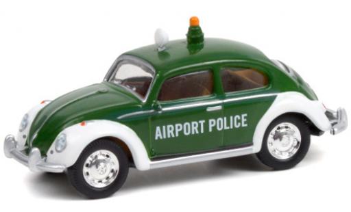 Volkswagen Beetle 1/64 Greenlight (Käfer) Kopenhagen Airport Police coche miniatura