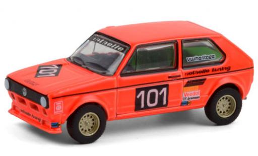 Coche miniatura Volkswagen Golf 1/64 Greenlight I Gr.2 No.101 Note Tuning Hockenheim 1975 Volkswagen Golf 1/64 Greenlight I Gr.2 No.101 Note Tuning Hockenheim 1975 coche miniatura