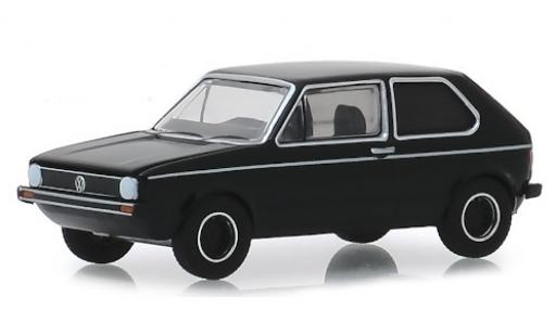 Coche miniatura Volkswagen Golf 1/64 Greenlight Mk1 negro RHD 1976 Volkswagen Golf 1/64 Greenlight Mk1 negro RHD 1976 coche miniatura