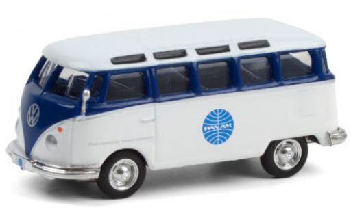 Volkswagen T1 1/64 Greenlight Samba Bus Pan American Airways 1964 coche miniatura