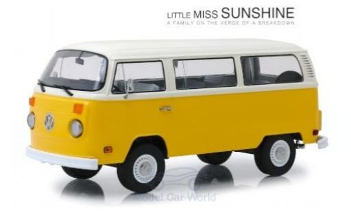 Coche miniatura Volkswagen T2 1/18 Greenlight Bus amarillo/blanco Little Miss Sunshine 1978 Volkswagen T2 1/18 Greenlight Bus amarillo/blanco Little Miss Sunshine 1978 coche miniatura
