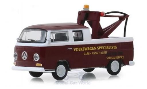 Coche miniatura Volkswagen T2 1/64 Greenlight DoKa Abschleppwagen Specialists 1968 Volkswagen T2 1/64 Greenlight DoKa Abschleppwagen Specialists 1968 coche miniatura
