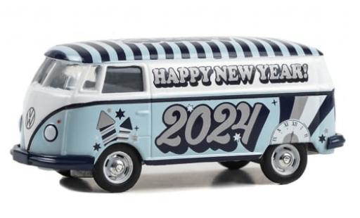 Coche miniatura Volkswagen T2 1/64 Greenlight Kastenwagen Happy New Year 2024 1:64 Volkswagen T2 1/64 Greenlight Kastenwagen Happy New Year 2024 1:64 coche miniatura