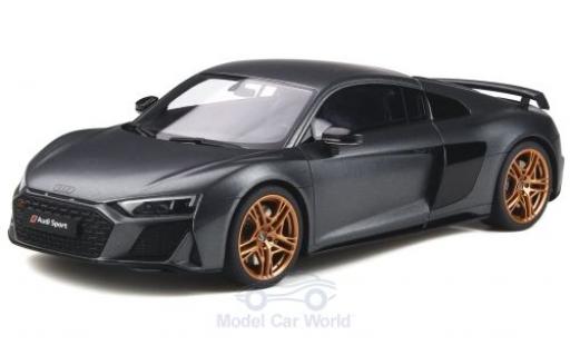 Coche miniatura Audi R8 1/18 GT Spirit Decennium matt-gris 2018 Audi R8 1/18 GT Spirit Decennium matt-gris 2018 coche miniatura