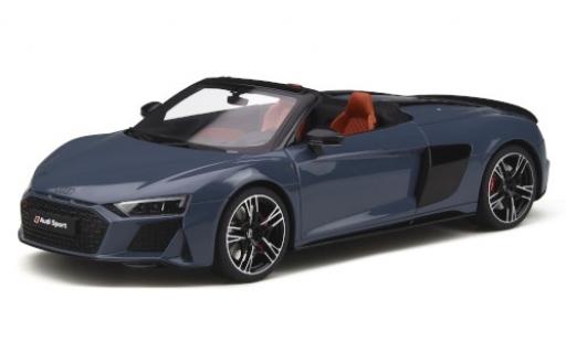 Coche miniatura Audi R8 1/18 GT Spirit Spyder gris 2019 Audi R8 1/18 GT Spirit Spyder gris 2019 coche miniatura