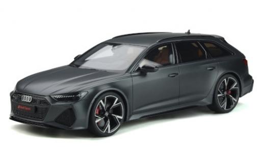 Audi RS6 1/18 GT Spirit Avant (C8) matt-gris 2020 coche miniatura