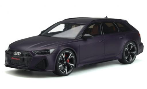 Audi RS6 1/18 GT Spirit Avant (C8) matt-lila 2020 coche miniatura