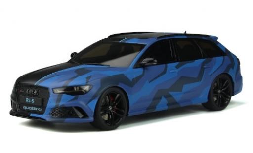 Coche miniatura Audi RS6 1/18 GT Spirit (C7) Avant GMK matt-negro/Dekor 2019 Audi RS6 1/18 GT Spirit (C7) Avant GMK matt-negro/Dekor 2019 coche miniatura