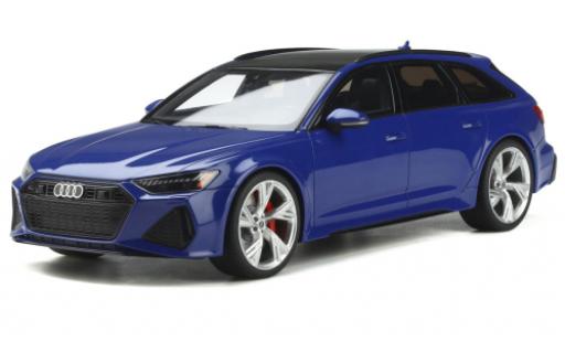 Audi RS6 1/18 GT Spirit (C8) Avant Tribute Edition azul 2020 coche miniatura