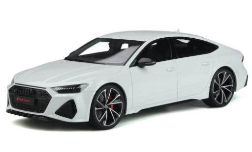 Audi RS7 1/18 GT Spirit Sportback (C8) blanco 2020 coche miniatura