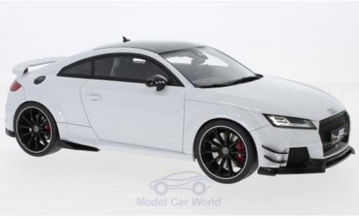Audi TT RS 1/18 GT Spirit RS-R ABT metalico blanco 2017 coche miniatura