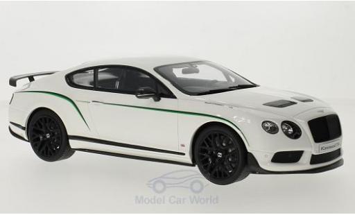 Coche miniatura Bentley Continental T 1/18 GT Spirit GT 3-R blanco/Dekor Bentley Continental T 1/18 GT Spirit GT 3-R blanco/Dekor coche miniatura