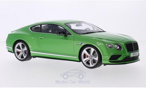 Coche miniatura Bentley Continental T 1/18 GT Spirit GTV8S metalico verde Bentley Continental T 1/18 GT Spirit GTV8S metalico verde coche miniatura