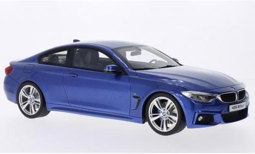 Bmw 435 1/18 GT Spirit i M-Sport metalico azul coche miniatura