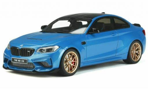 Coche miniatura Bmw M2 1/18 GT Spirit (F22) CS metalico azul Bmw M2 1/18 GT Spirit (F22) CS metalico azul coche miniatura