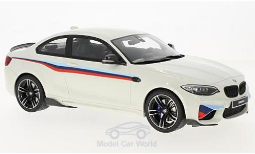 Coche miniatura Bmw M2 1/18 GT Spirit M Performance blanco/Dekor 2016 Bmw M2 1/18 GT Spirit M Performance blanco/Dekor 2016 coche miniatura