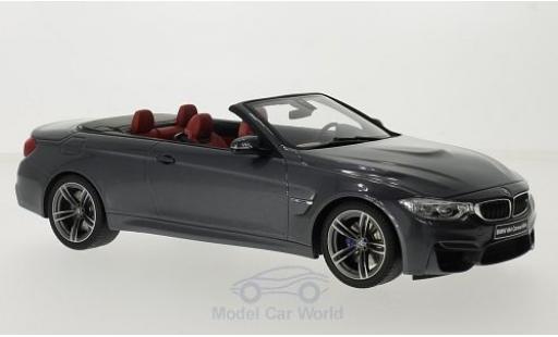 Bmw M4 F83 1/18 GT Spirit (F83) Cabriolet metalico gris coche miniatura