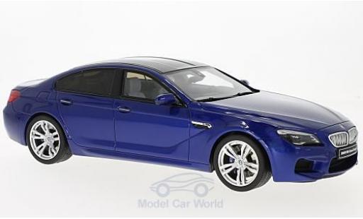 Bmw M6 1/18 GT Spirit Gran Coupe metalico azul coche miniatura