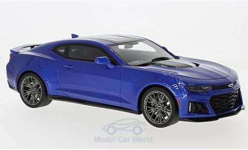 Chevrolet Camaro 1/18 GT Spirit ZL1 metalico azul/negro 2017 coche miniatura