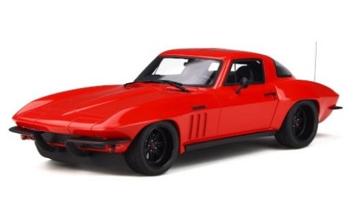 Chevrolet Corvette 1/18 GT Spirit C2 Optima Ultima rojo coche miniatura