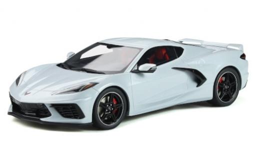 Coche miniatura Chevrolet Corvette 1/18 GT Spirit (C8) metalico gris 2020 Chevrolet Corvette 1/18 GT Spirit (C8) metalico gris 2020 coche miniatura