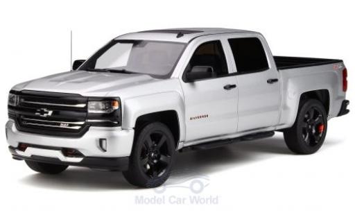 Coche miniatura Chevrolet Silverado 1/18 GT Spirit Redline Edition gris 2018 Chevrolet Silverado 1/18 GT Spirit Redline Edition gris 2018 coche miniatura