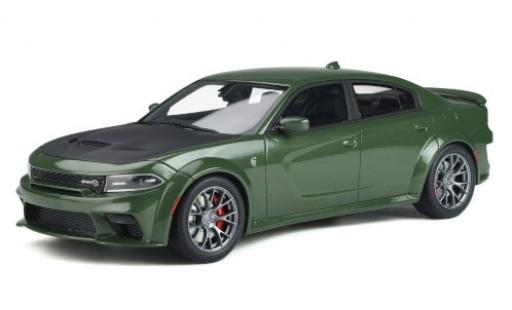 Dodge Charger 1/18 GT Spirit SRT Hellcat Widebody verde 2020 coche miniatura