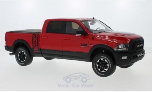 Coche miniatura Dodge RAM 1/18 GT Spirit Ram 2500 Power Wagon rojo 2017 Dodge RAM 1/18 GT Spirit Ram 2500 Power Wagon rojo 2017 coche miniatura
