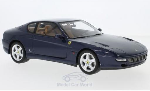 Ferrari 456 1/18 GT Spirit GT metalico azul 1992 coche miniatura