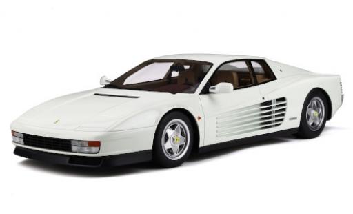 Ferrari Testarossa 1/12 GT Spirit blanco coche miniatura