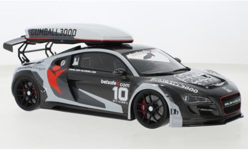 Coche miniatura Audi R8 1/18 GT Spirit Body Kit Gumball 3000 negro/Décorer 2013 Audi R8 1/18 GT Spirit Body Kit Gumball 3000 negro/Décorer 2013 coche miniatura