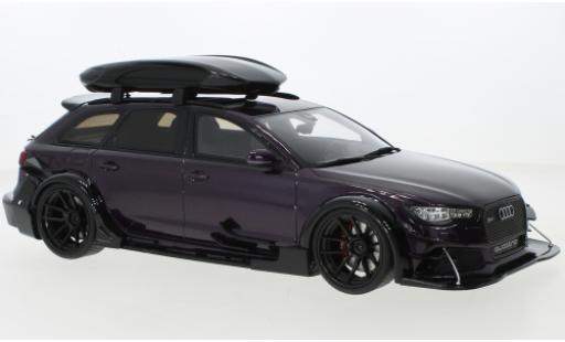 Audi RS6 1/18 GT Spirit Avant (C7) metallise purpura coche miniatura