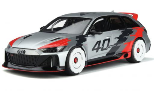 Audi RS6 1/18 GT Spirit GTO Concept gris/Dekor 2020 coche miniatura