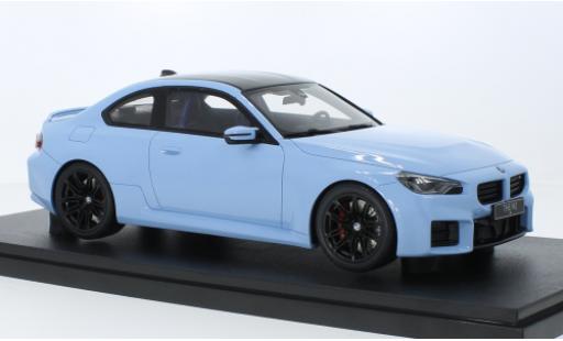Coche miniatura Bmw M2 1/18 GT Spirit (G87) metallise azul clair 2023 Bmw M2 1/18 GT Spirit (G87) metallise azul clair 2023 coche miniatura