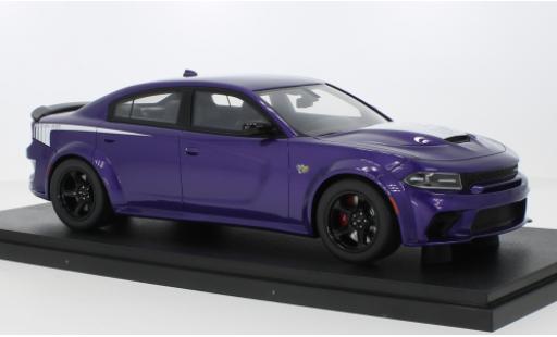 Dodge Charger 1/18 GT Spirit Super abeilles metallise violett 2023 coche miniatura