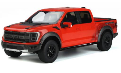 Ford F-1 1/18 GT Spirit 50 Raptor metallise naranja 2022 coche miniatura
