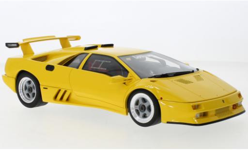 Coche miniatura Lamborghini Diablo 1/18 GT Spirit Jota Corsa amarillo 1990 Lamborghini Diablo 1/18 GT Spirit Jota Corsa amarillo 1990 coche miniatura