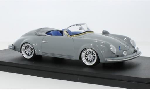 Porsche 356 1/18 GT Spirit S-Klub Outlawd Speedster gris 2021 coche miniatura