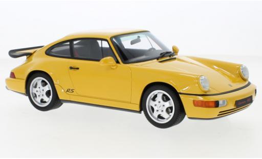 Porsche 993 1/18 GT Spirit 911 (964) RS America amarillo 1 coche miniatura