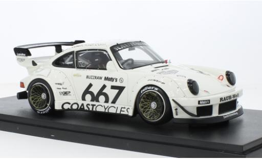 Porsche 992 1/18 GT Spirit 911 (964) RWB Coast Cycles 2020 coche miniatura