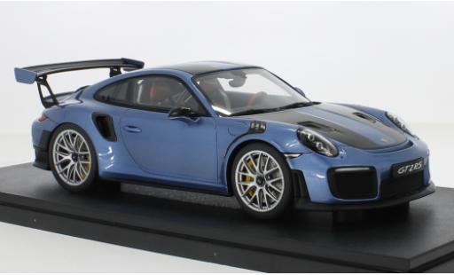 Coche miniatura Porsche 991 GT2 RS 1/18 GT Spirit 911 (.2) metallise azul 2021 Porsche 991 GT2 RS 1/18 GT Spirit 911 (.2) metallise azul 2021 coche miniatura