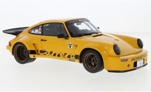 Coche miniatura Porsche 911 1/18 GT Spirit RSR Hommage amarillo Yamonouchi-san Porsche 911 1/18 GT Spirit RSR Hommage amarillo Yamonouchi-san coche miniatura