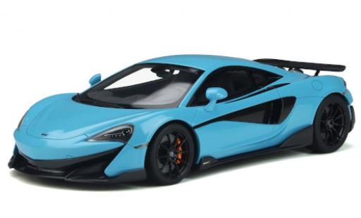 McLaren 600 1/18 GT Spirit LT azul 2018 coche miniatura