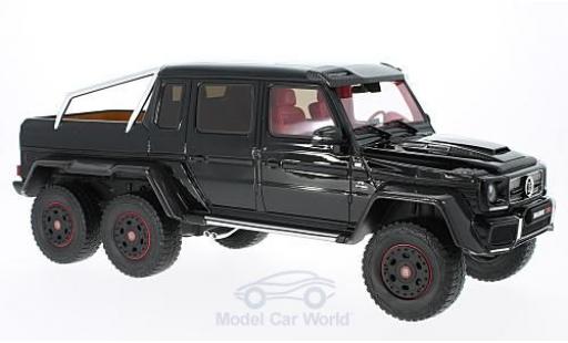 Mercedes 700 1/18 GT Spirit 6x6 Brabus metalico negro coche miniatura