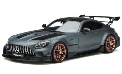 Mercedes AMG GT 1/18 GT Spirit Black Series matt-gris 2021 coche miniatura